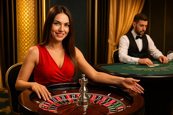 Online blackjack session