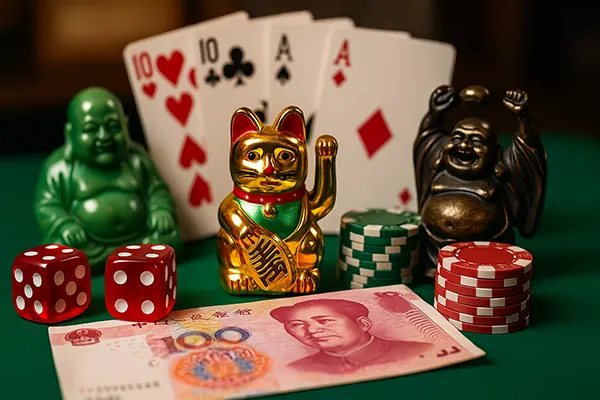 Gambling superstition icon