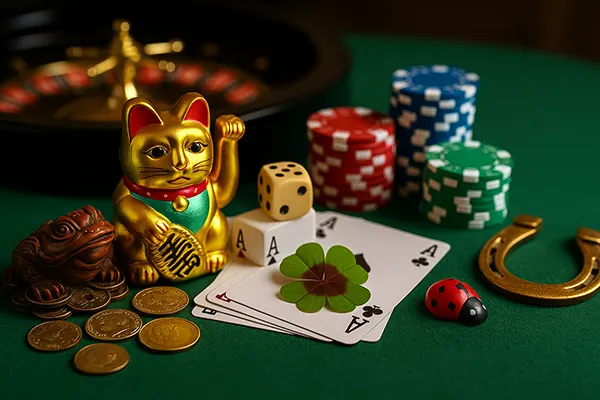Gambling superstition icon