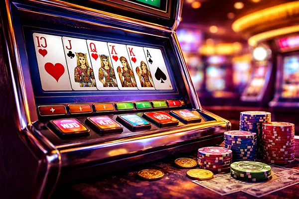 Digital poker machine