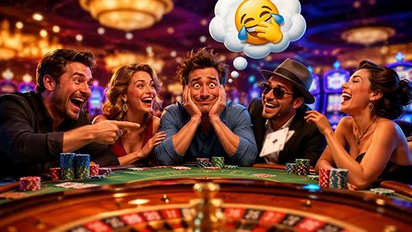 Casino comedy scene